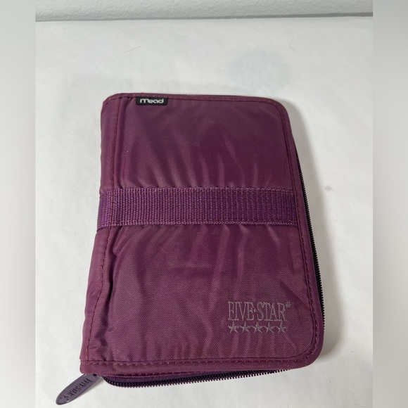 Vintage Mead Five Star little zipper day planner - Picture 1 of 5